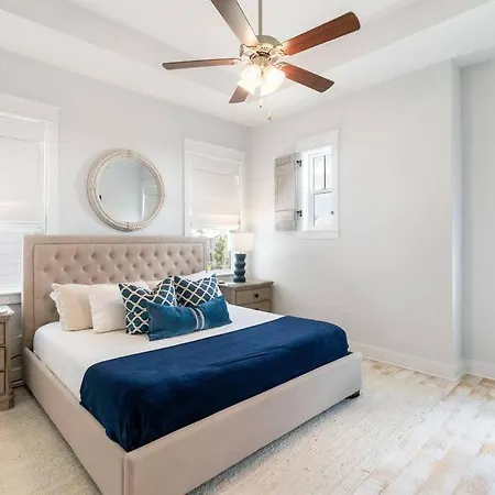 30A Top Rated! Heated Resort Pool+Golf Cart+Bikes+Bunks+Beach Gear